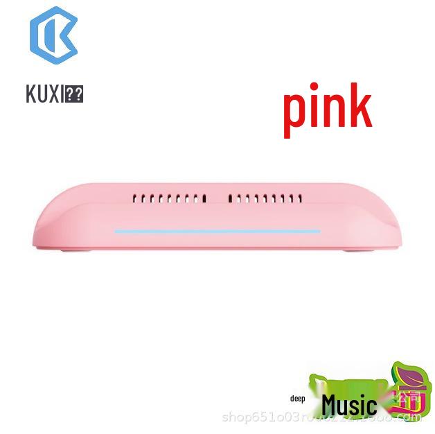 

KX13 Portable Cooling & Charging Dock with Switch Video Converter рожевий