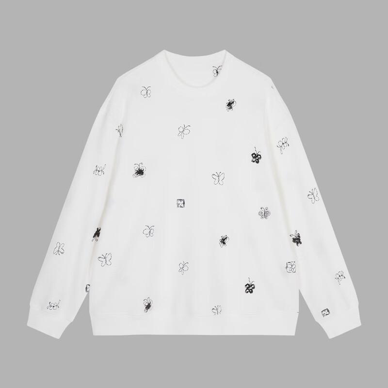 JNBY 2024 Autumn Loose Pullover Sweatshirt