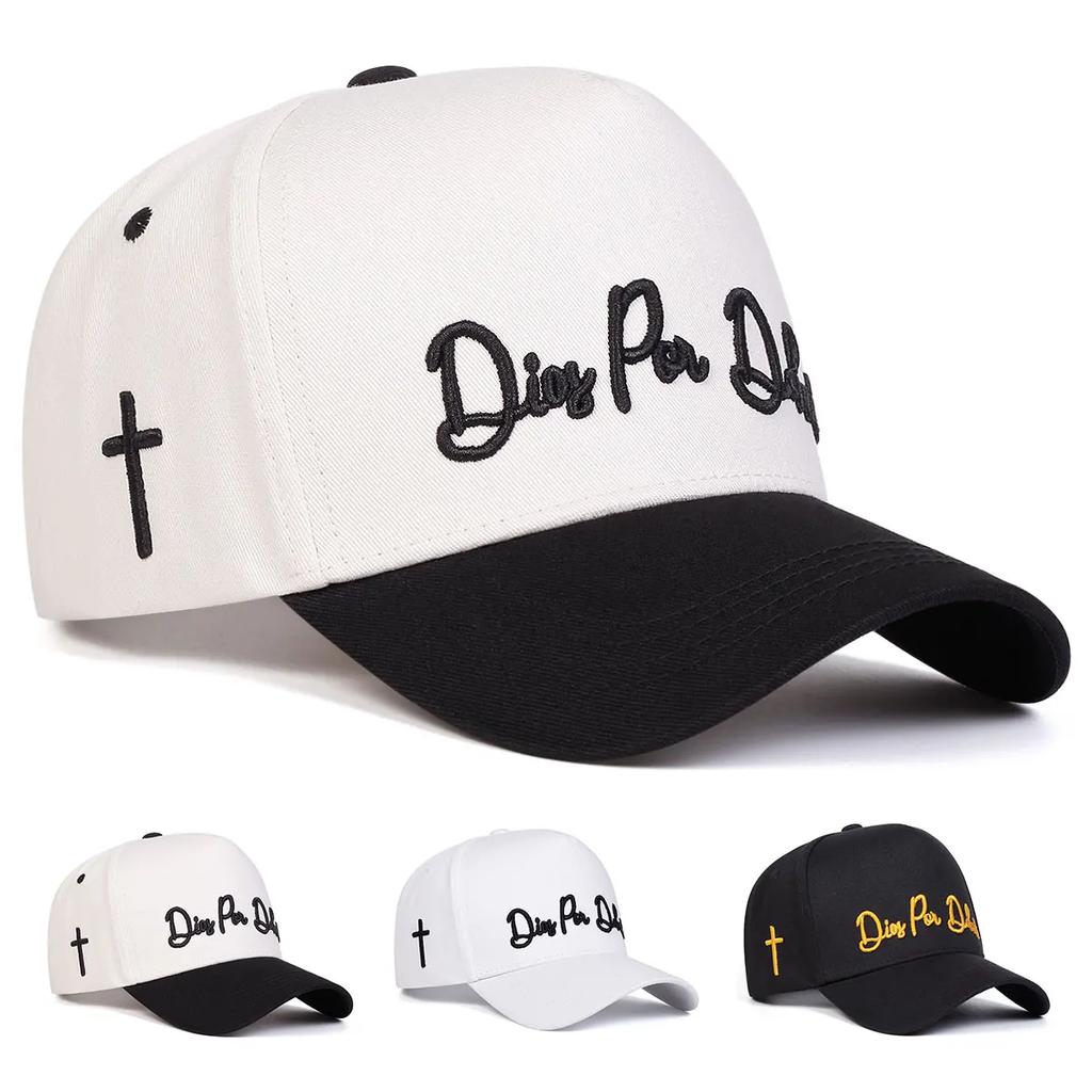 Baseball Cross Side Stitching Stitched Embroidered Alphabet Neutral Gender Women Men For Caps Spring Autumn Outdoor Adjustable Casual Hats Dad Hat