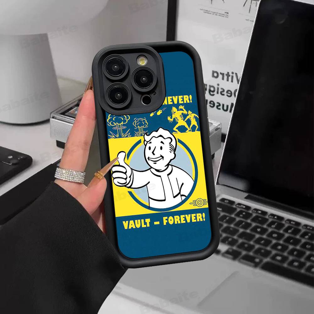F-Fallout S-Series 4 Cool Game Phone Case For IPhone 17 16 15 14 13 12 11 Pro Max Plus Mini Luck Cover