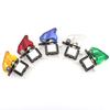 Rocker Switch LED Car Modification Arm Push Button Illuminated Toggle Switch With Safety Aircraft Flip Up Cover Guard 12V20A