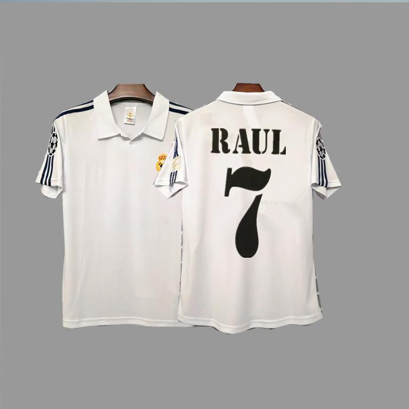 Maglia da calcio vintage Beckham Zidane Messi C Ronaldo maglia classica da campionato