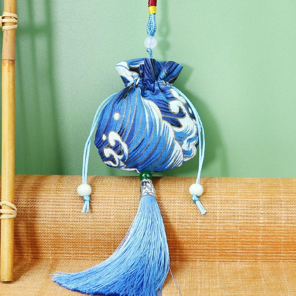 

Кошелек-мешочек с цветочным узором, многоцветный, женская сумка для украшений, пустой саше, сумка для хранения в китайском стиле F