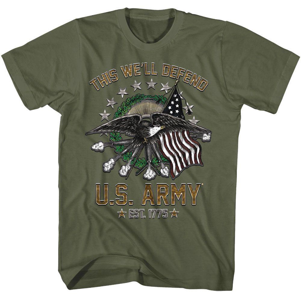 Army This We Will Defend Brands Shirt S