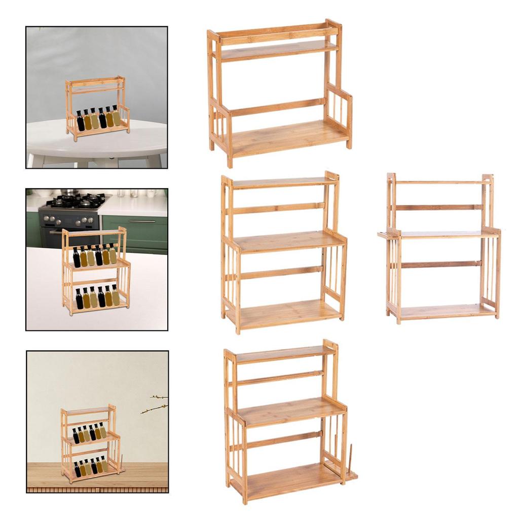 Lightweight Seasoning Rack for Desktop and Dresser Organization