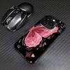Half Butterfly Pattern Phone Case Suitable for iPhone 17, 16, 15, 14, 13, 12, 11Pro/Max/Plus Anti Shock and Anti Drop Back Cover