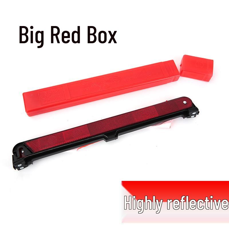 Foldable Car-Mounted Reflective Warning Tripod with Light for Emergency Parking Safety