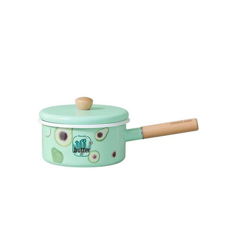 COOKER KING Fruit Series Japanese Style Enamel Milk Pot