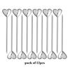 12PCS Cocktail Stick Cocktail Pick Skull Shape Horse Shape Martini Cocktail Drink Pin Fruit Pick, Set of 12