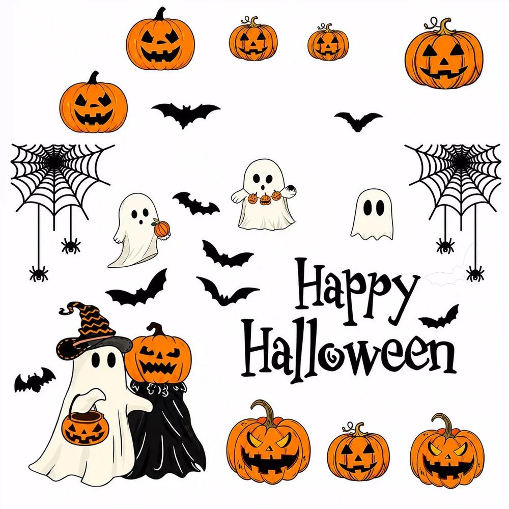 Soft Magnets Halloween Garage Door Magnets Weather-Proof Water-Resistant Happy Halloween Magnet Stickers No-Adhesive