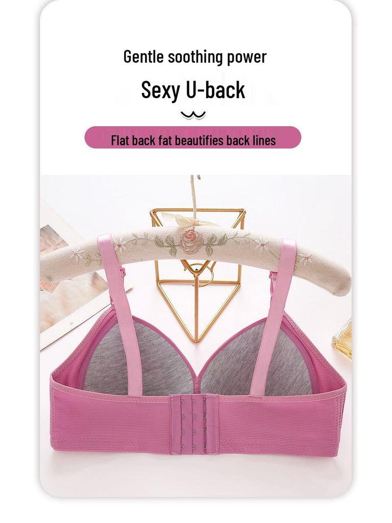 Imperial Grass Plus Size Full Coverage Adjustable Back Support No Underwire Bra