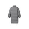 Li Ning Runway Series Loose Mid-Length Warm Sports Down Jacket Men Jacket Gray AYMR067-2