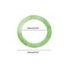 Retro Transparent Colourful Acrylic Resin Round Rings Minimalist Geometric Rings For Girls Colorful Marble Pattern Jewelry Gifts