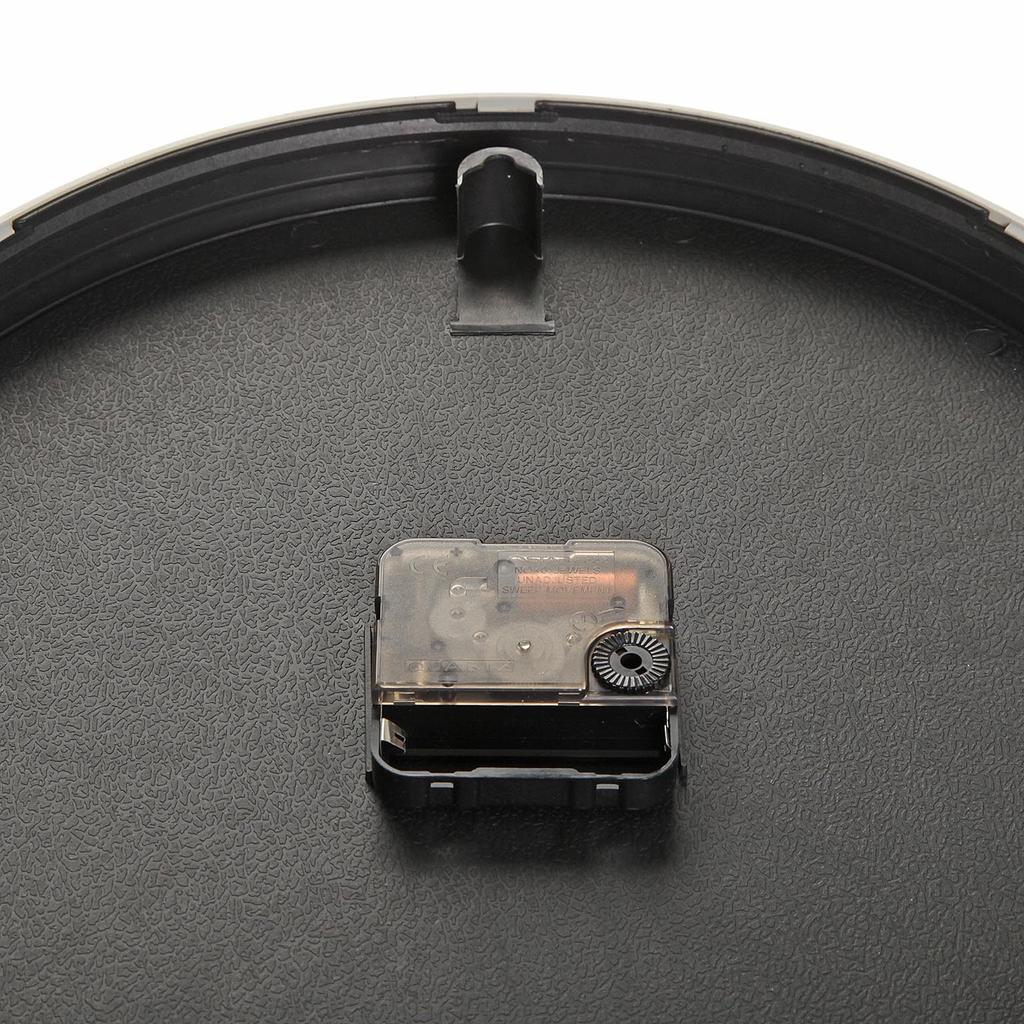 Black Wall Clock 30.5 Cm VERSA 20551081