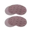 Round Mesh Sanding Discs, Anti-Blocking Dry Grinding Sandpaper for Sanders, 80-320 Grit, for Removal and Finishing, 15-Piece Set, 5-Inch (125mm)