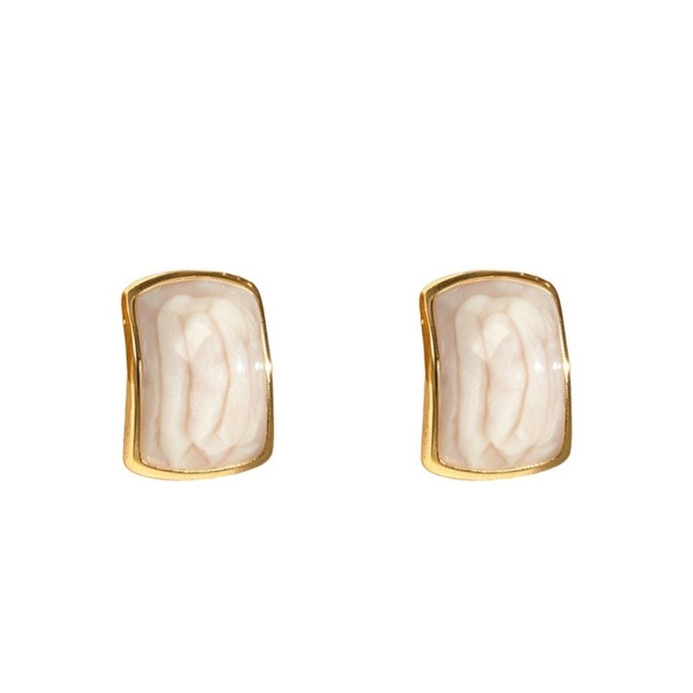 Luxus Design Ohrstecker Goldfarbe Perlenohrstecker Ohrstecker Geschenke für Frauen