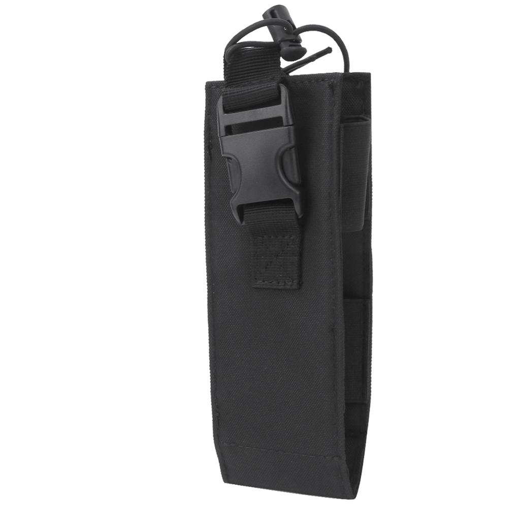 Nylon Black Portable Outdoor Military Fan Tactics Equipment Universal Walkie Talkie Bag Accessory Pouch