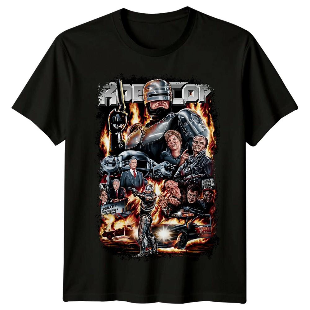 RoboCop (1987) Movie Poster Inspired T-Shirt Retro 80s Tee
