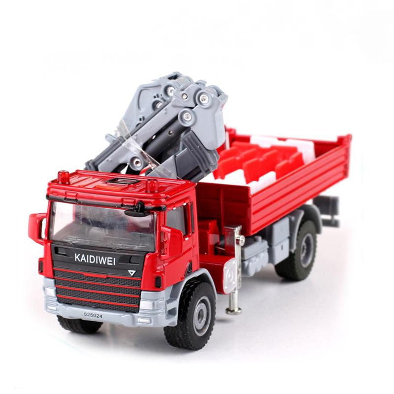 Non-Toxic 1/40 Alloy Diecast Model Car Engineering Truck Paver Model Machine Paving Asphalt Highway Construction Cars Kid Back Hoe Loader