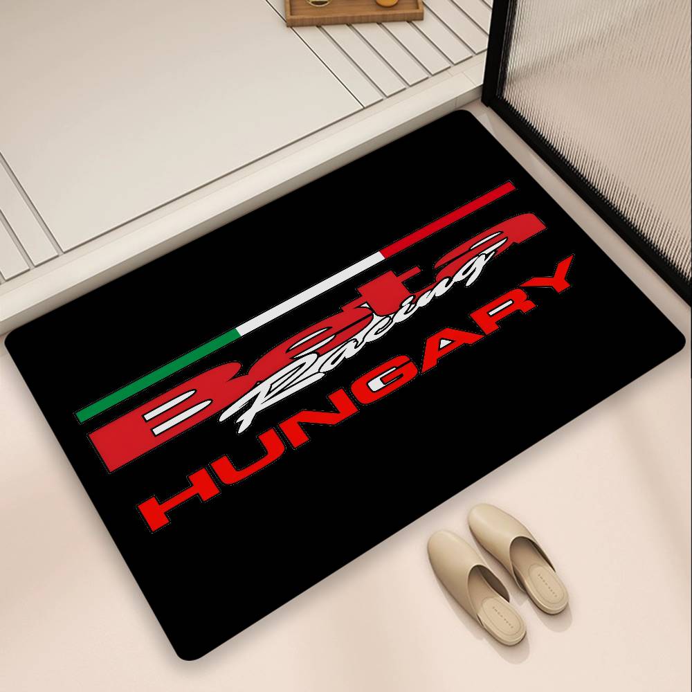 B-Beta Racing Kitchen Mat Nordic Style Bedroom Living Room Doormat Home Balcony Anti-Slip Welcome Rug 40cm x 60cm