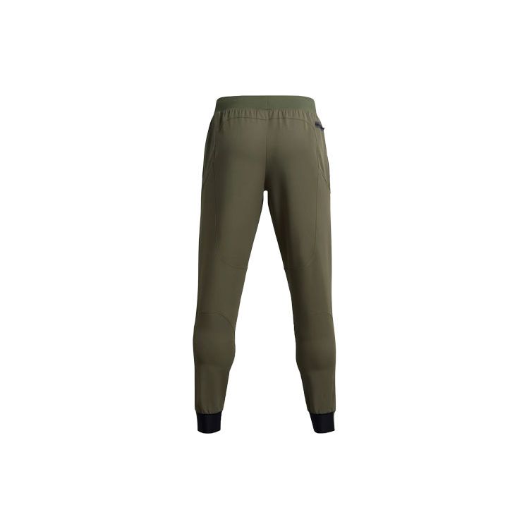 Under Armour Quick-Dry Breathable Knit Joggers Men Bottoms Moss-Green 1352027-390