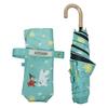 Moomin Folding Suitable for Sun and UV Suitable for Pink Umbrella, Rain, 51cm, 100% Protection, Lightweight, Compact, Water-Repellent, Heat-Shielding,
