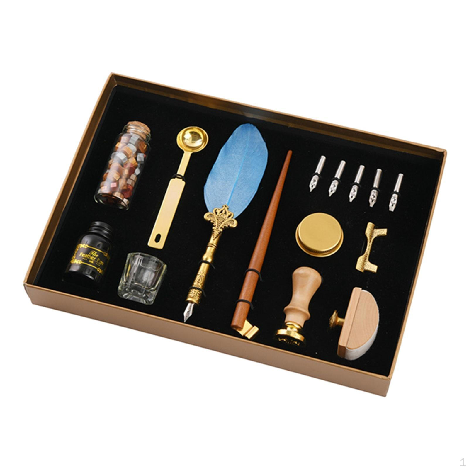 Набор перьевых ручек, Включает перья и набор, Подходит для использования всеми возрастами, от новичка до Blue Quill