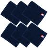 Imabari Towel Certified Half Handkerchiefs, Set of 6, Approximately 20 X 9 Cm, Small Pocket Handkerchiefs, Hand Towels, Towel Handkerchiefs, Compact H
