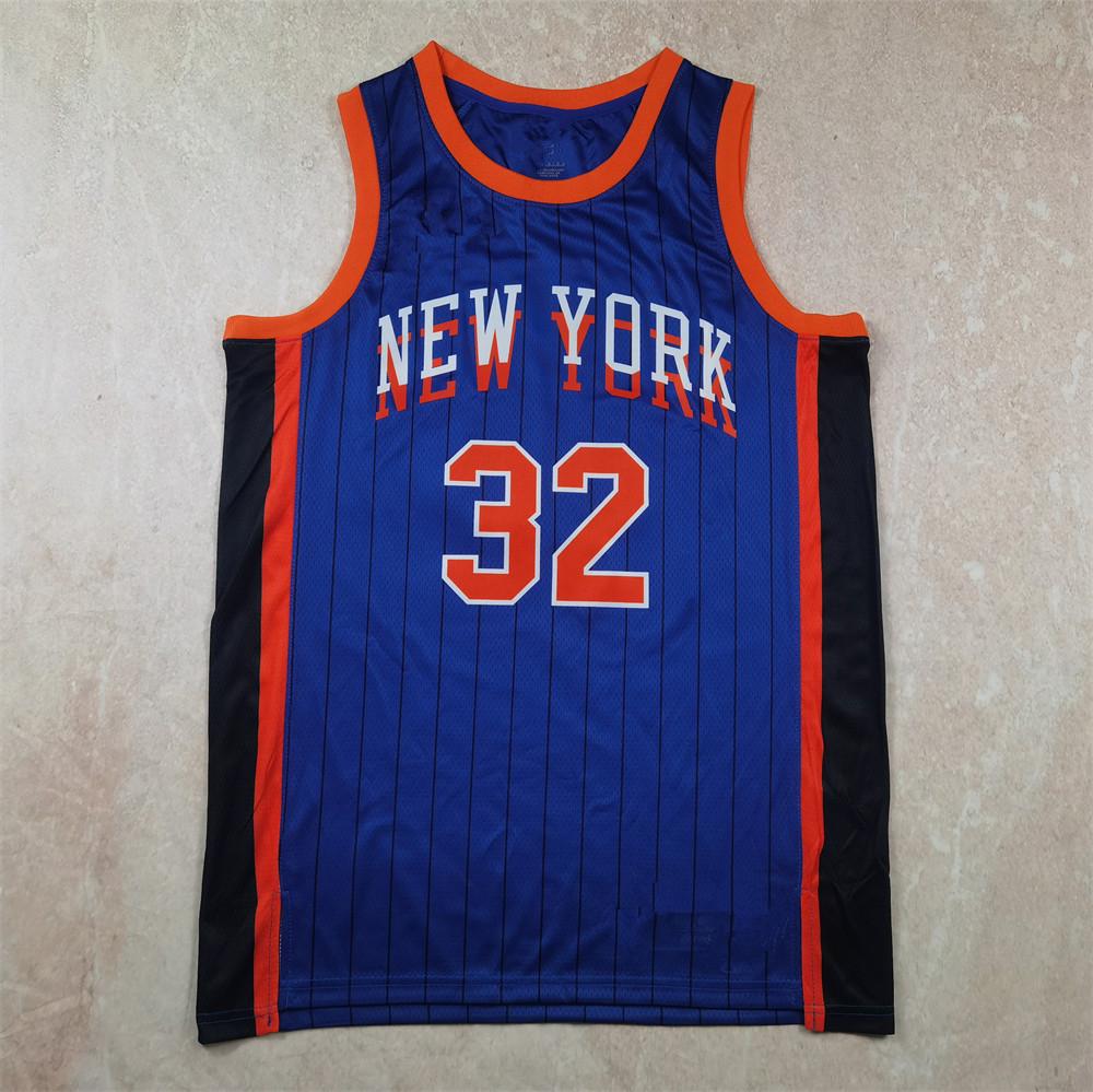 

Джерси Knicks #32 Таунс Синяя City Edition для баскетбола - Европа/Америка XXL