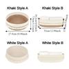 Cotton Rope Woven Storage Basket Bohemian Style Save Space Cosmetic Storage Basket with Tassel Large Capacity