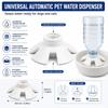 Universal Bottle Adapter 3D Printed Pet Water Bottle Adapter Automatic Water Dispenser  Home Use