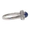 No Brand  #13(JP Size) Ring Blue Pt900Platinum Women