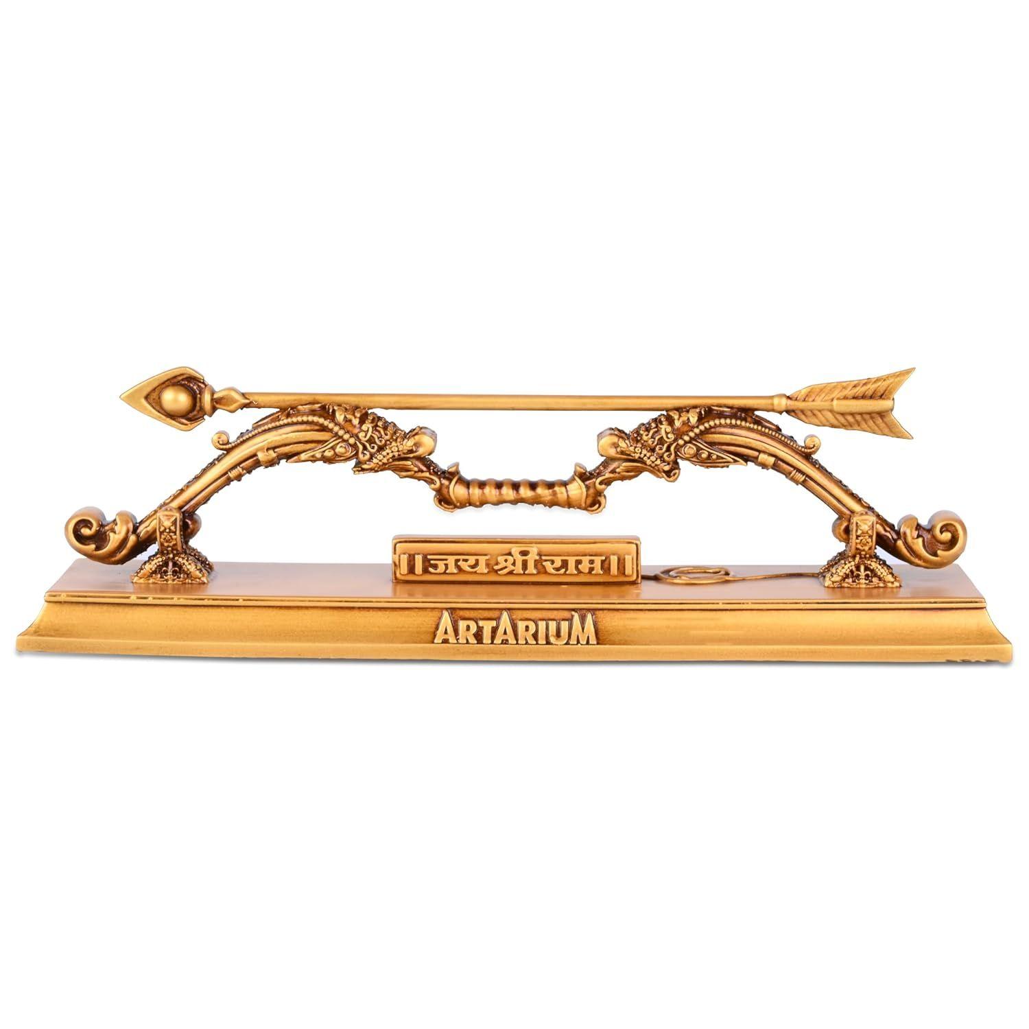 

Джай Шри Рам Статуэтка Лук Выставочный Экспонат для Приборной Панели Автомобиля Домашнего Декора Офисного Декора и Комнаты для Пуджи (Рам Дхануш 2,1 дюйма)