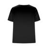 Women's Fashionable Casual Satin V-Neck Short-Sleeve Loose-Fit T-Shirt