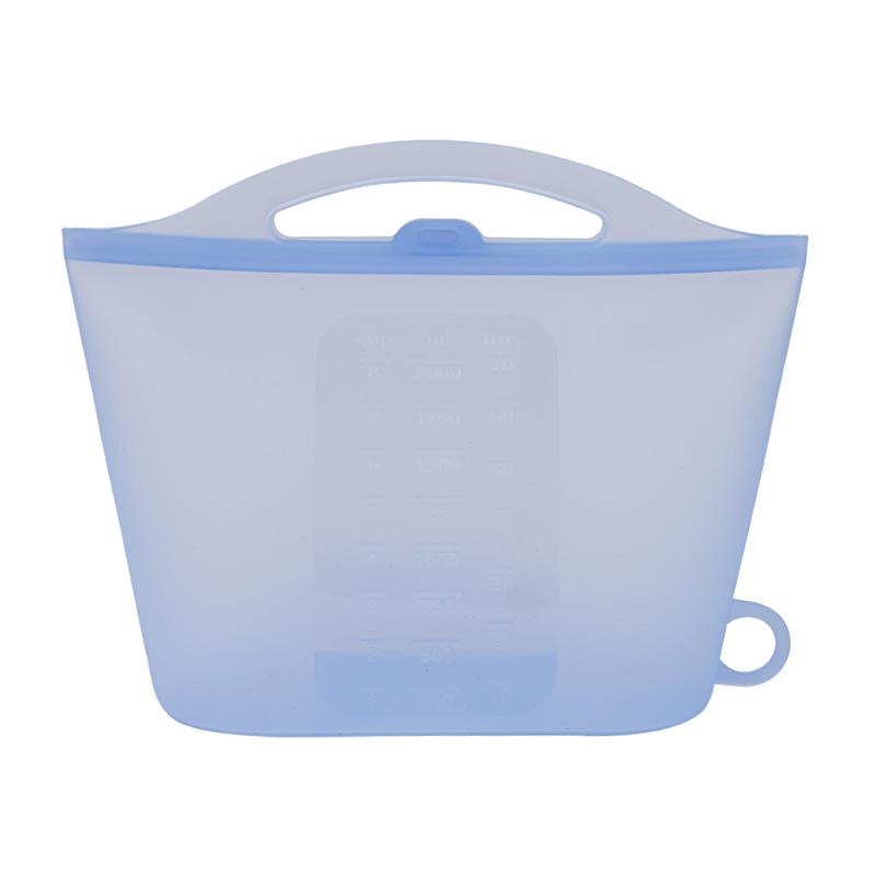 

Силиконовый многоразовый пакет для продуктов, контейнер для заморозки продуктов, термостойкий, герметичный, пакеты для сохранения свежести, пакеты для фасовки, пакеты для запайки 2000ml прозрачный