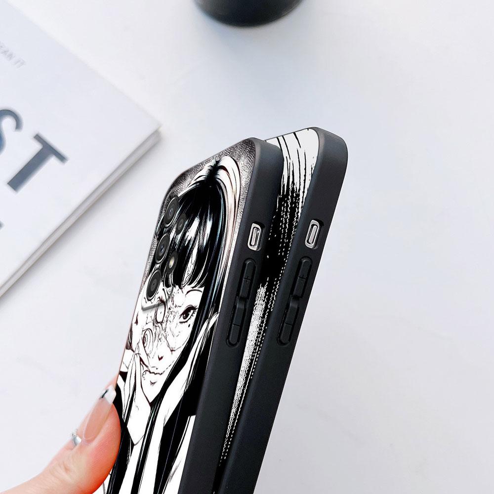 Comic T-Tomies Junjis Ito Phone Case For Samsung Galaxy S24 FE S25 Ultra A03 A04 A05 A06 A12 A13 A16 A26 A35 A36 A56 A55 Cover