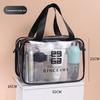 Women's Portable Waterproof Makeup Bag, Large Capacity Travel Toiletry Organizer, Transparent Wet and Dry Separation, Super Hot 2021.