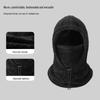 Thickened Warm Fleece Ski & Cycling Full Face Mask - Windproof Neck Collar for Autumn/Winter