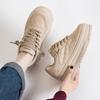 Height-increasing Thick Baseplate Shoes Women's Low-top Shoes Simple and Versatile Casual and Lightweight Bread Shoes White Shoes 2