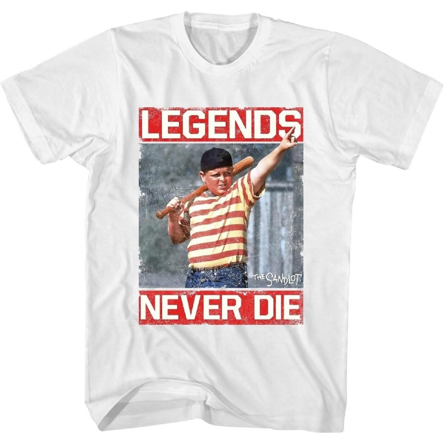 The Sandlot Shirt Movie Poster Costume Tshirts Youth Kids Men Women t Shirts Characters Graphic t-Shirts White XXXXXL белый