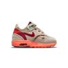 CLOT x Nike Air Max 1 TD Kiss of Death 2021 Zapatillas de Bebé Marrón Claro Malla Rojo Oscuro DH2492-100