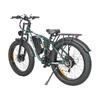 Bicicleta Elétrica de Motor Duplo Baolujie DP-2603-SJ 1500*2 Bateria 52V35AH Pneu Largo Todo-Terreno Aro 26 Bicicleta E-Mountain Bike Para Adulto