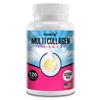 Multi-Kollagen-Komplex Nahrungsergänzungsmittel Vitamin C Biotin Hyaluronsäure 120 Kapseln