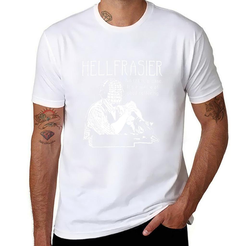 Hellfrasier Tshirt Work Daily Short Sleeve Top