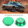 Aluminium Alloy Car Fuel Tank Cover Cap Fit For Dodge Ram 1500 2500 3500 2013 2017 (Green)