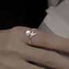  Sterling Silver Mermaid Tail Opening Rings Luxury Zircon Natural Moonstone Finger Ring for Women Girls Jewelry Gift