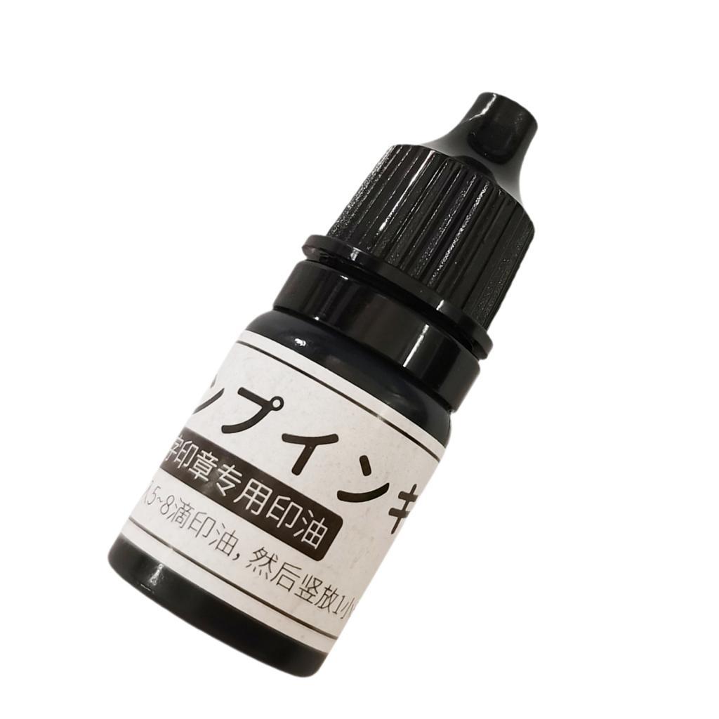 Clothing Stamps Refill Ink 5ml Quick Dry DIY Pinter Textile Clothes Marker Ink for T Shirt Hoodie Textile Seal Inkpad Office