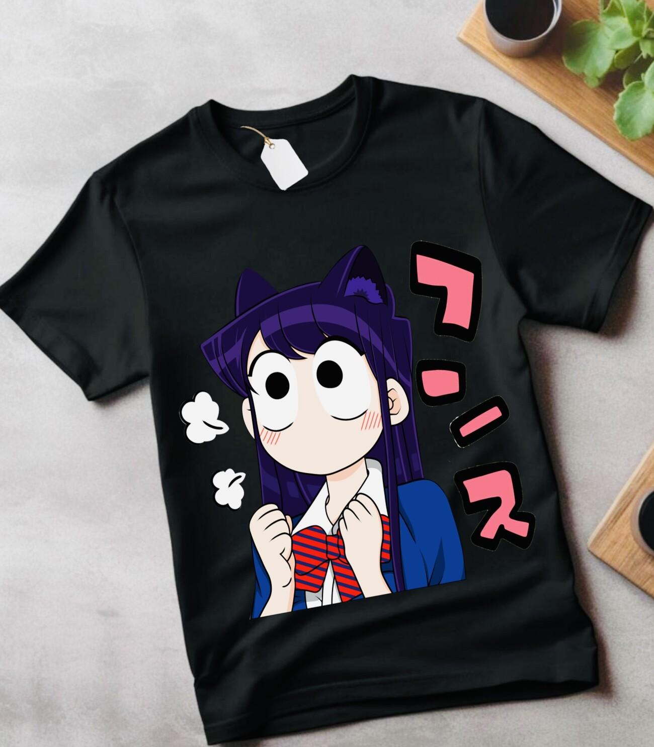Komi san Can t Communicate T-shirt hitohito omoharu ren anime manga all size L