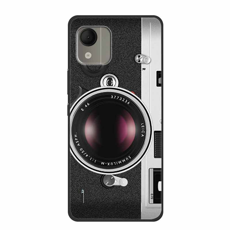 For Nokia C110 4G Case Luxury Silicone Back Cover for NokiaC110 Phone Coque C110 2023 Protector Shockproof Colorful Capas Bumper