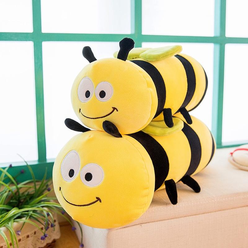 Cute Plush Bee Toy For Girls Soft And Fluffy Stuffed Animal Doll Perfect Bedtime Companion And Birthday Gift Characters)